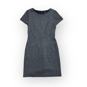 018 THEORY Women's Nuriana Sheath Stretch Dress - Grey, Sz 10